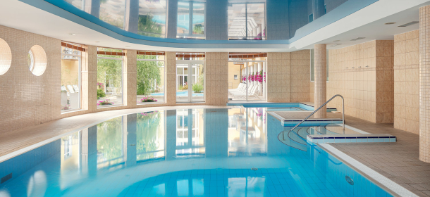 Das neue beheizte Schwimmbad
