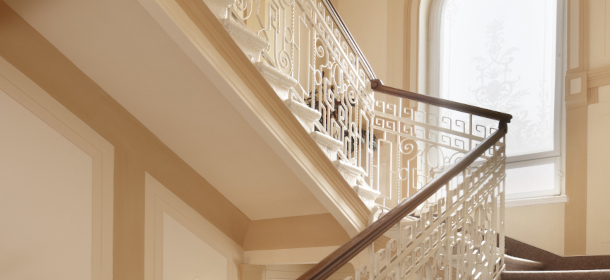 Das traditionsreiche Kurhotel bewahrt den Charme eines historischen Hotels 
