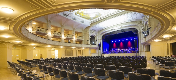 Der Orpheus-Ballsaal, z.B. für Silvesterveranstaltungen 