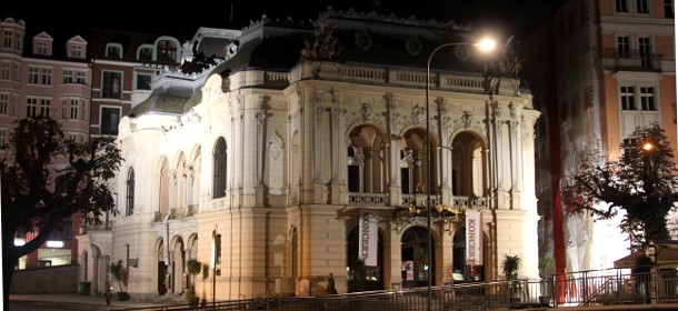 Das Nationaltheater in Karlsbad