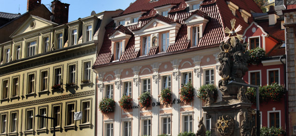 Das 4-Sterne Romantik Hotel Promenada in Karlsbad