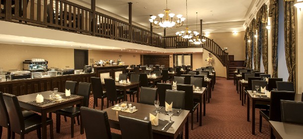 Das hoteleigene Restaurant "Millenium" 