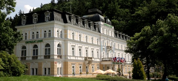 Das 4-Sterne Superior Danubius Kurhotel Centralni lazne in Marienbad 