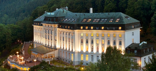 Das 4-Sterne Kurhotel Radium Palace in St. Joachimsthal, die beste Adresse 